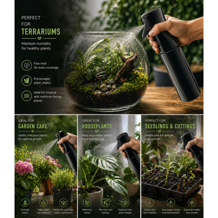 Mist Water Spray Bottle